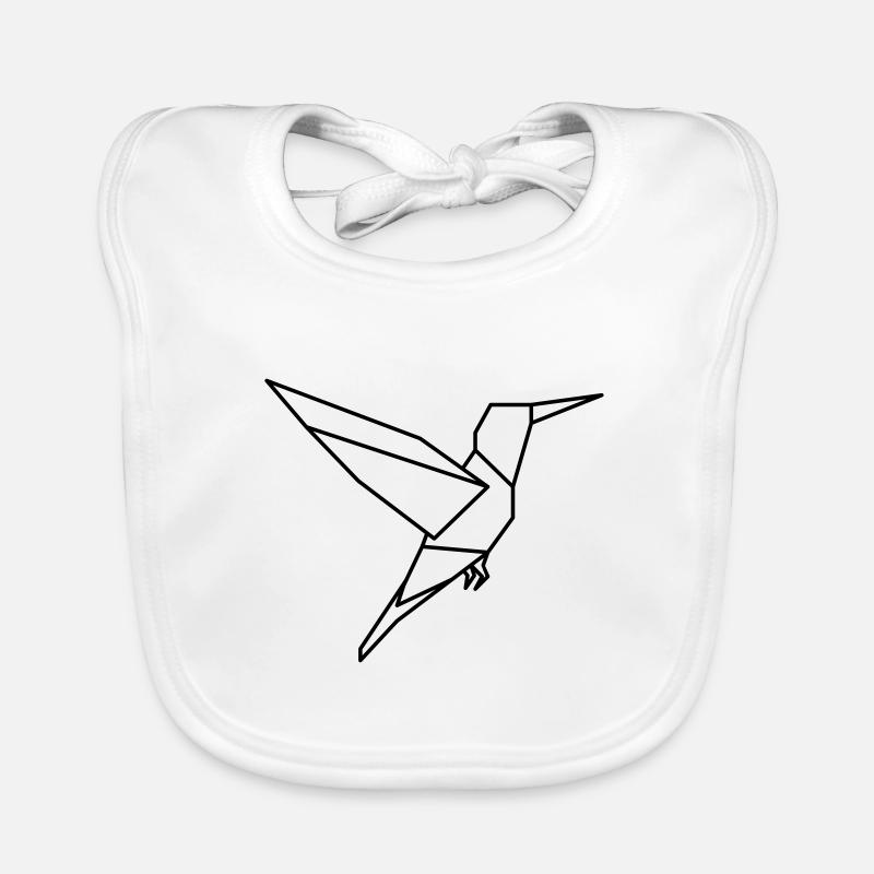 Vogel Bird Animal Minimal Baby Bio-Lätzchen