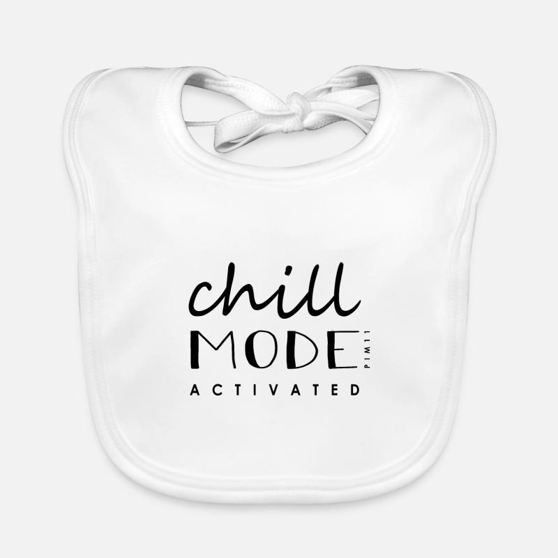 Chillmode activated Organic Baby Bibs
