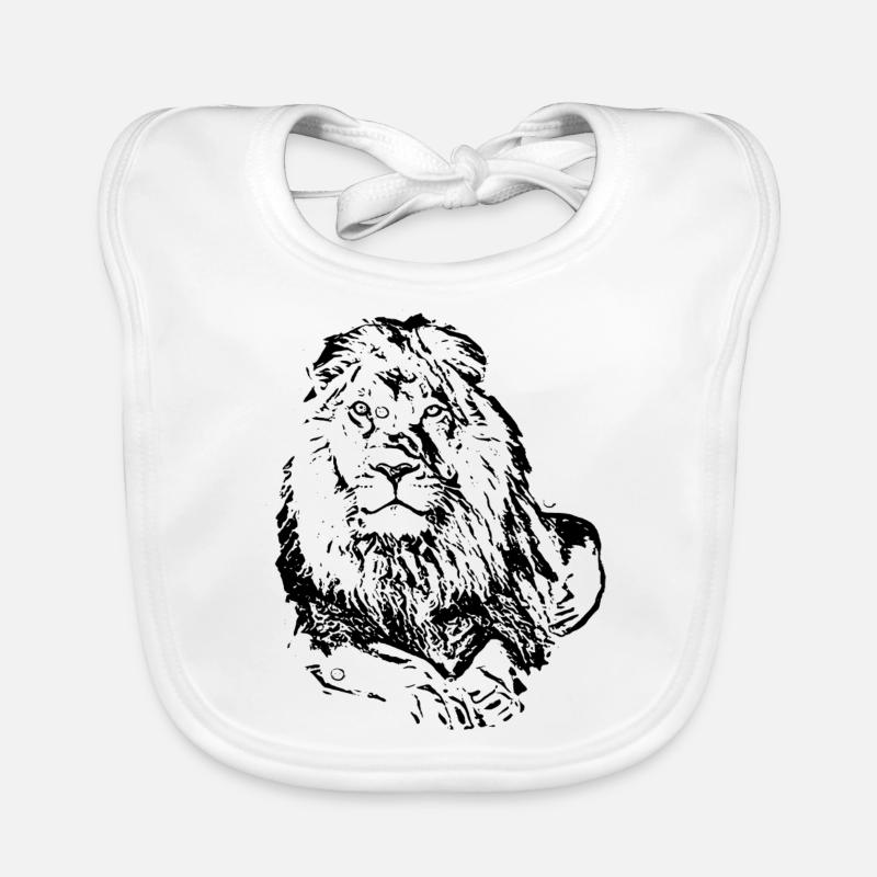 lion Organic Baby Bibs