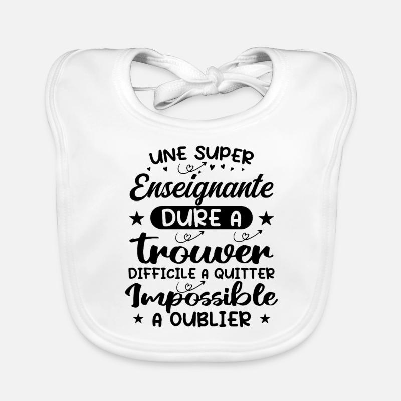 Ein toller Lehrer - Lehrergeschenk Baby Bio-Lätzchen