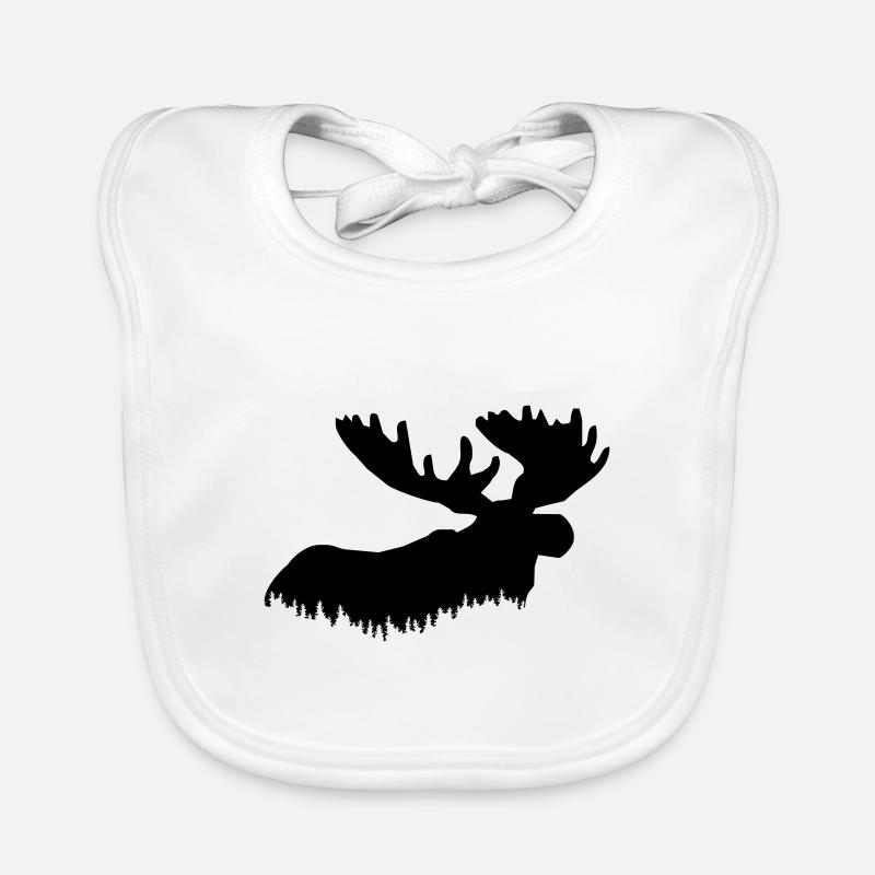 Moose Organic Baby Bibs