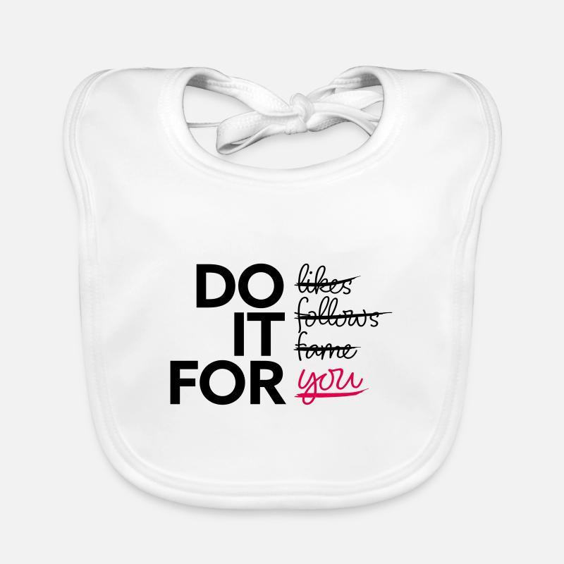 Faites-le pour vous Bavoir bio Bébé