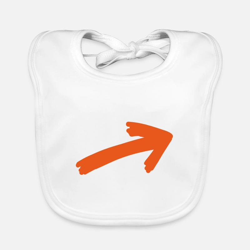 Pfeil Design Baby Bio-Lätzchen