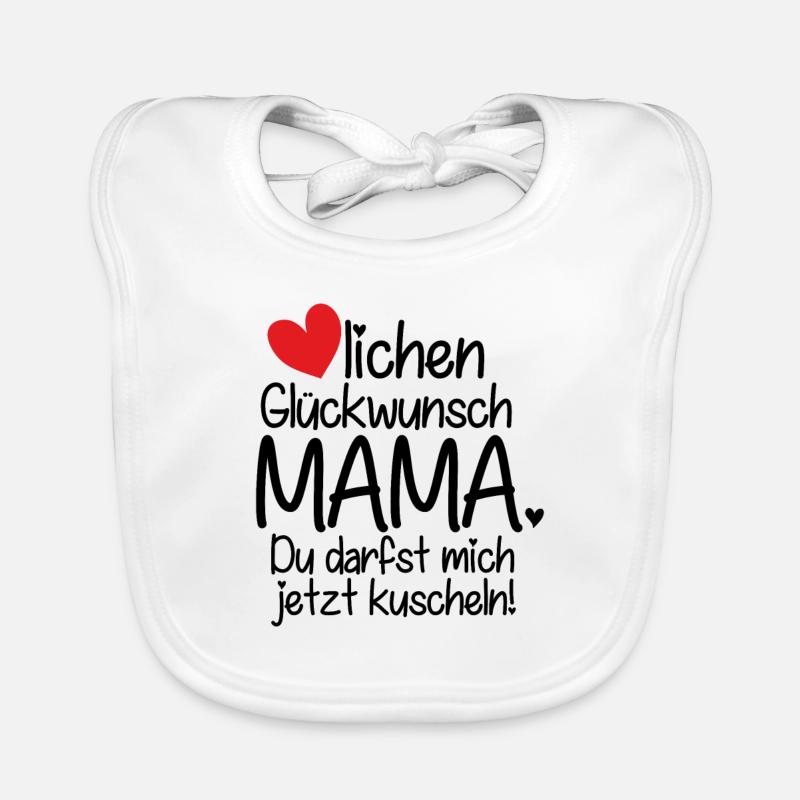 Félicitations maman Bavoir bio Bébé