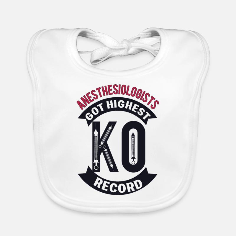 Anesthesia KO Organic Baby Bibs