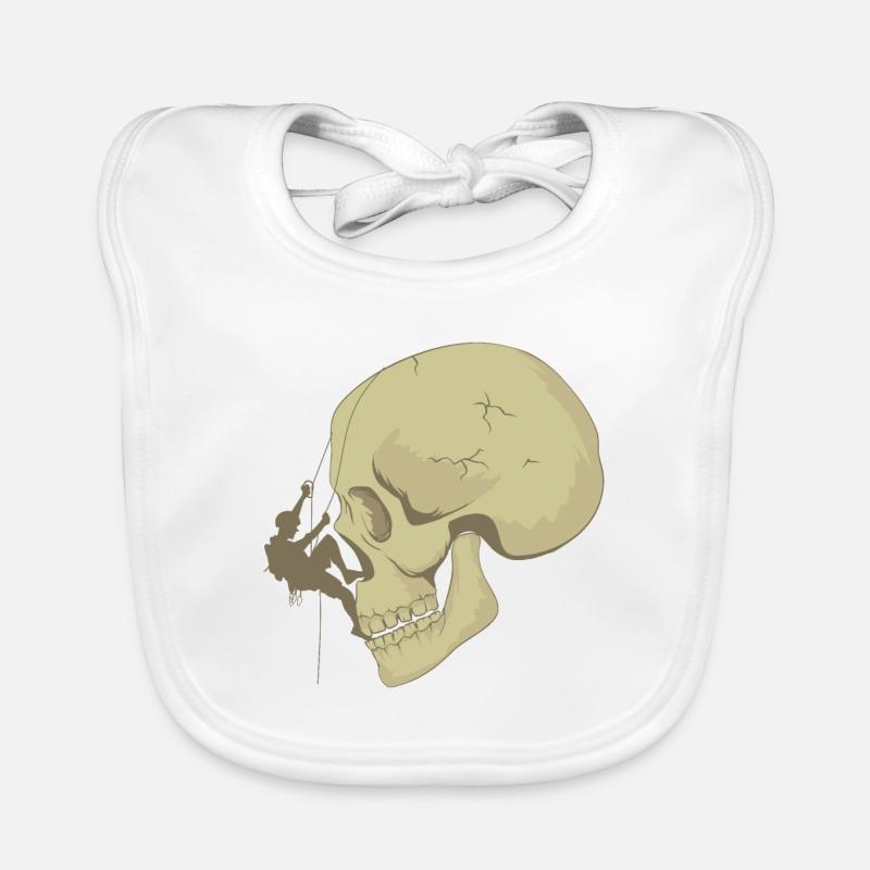 Bloc de crâne Bavoir bio Bébé