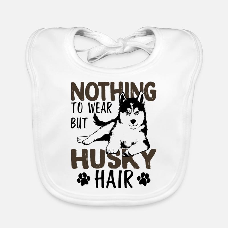 Husky Haar Baby Bio-Lätzchen