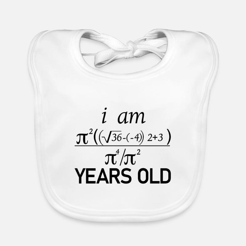 Formule Math Age Bavoir bio Bébé