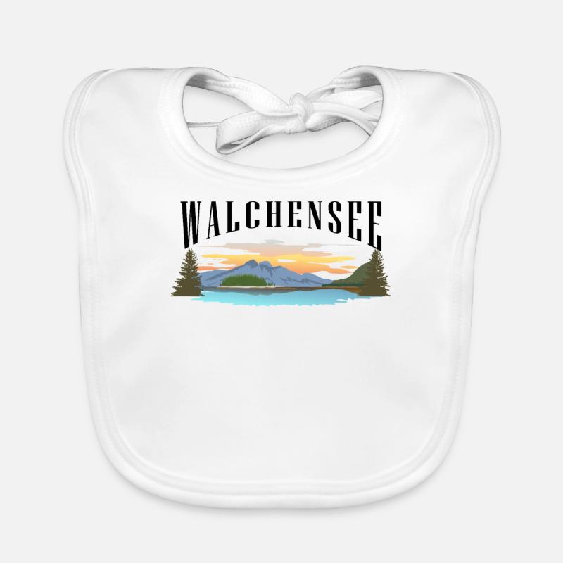 Lago Walchensee Bavaglino ecologico per neonato