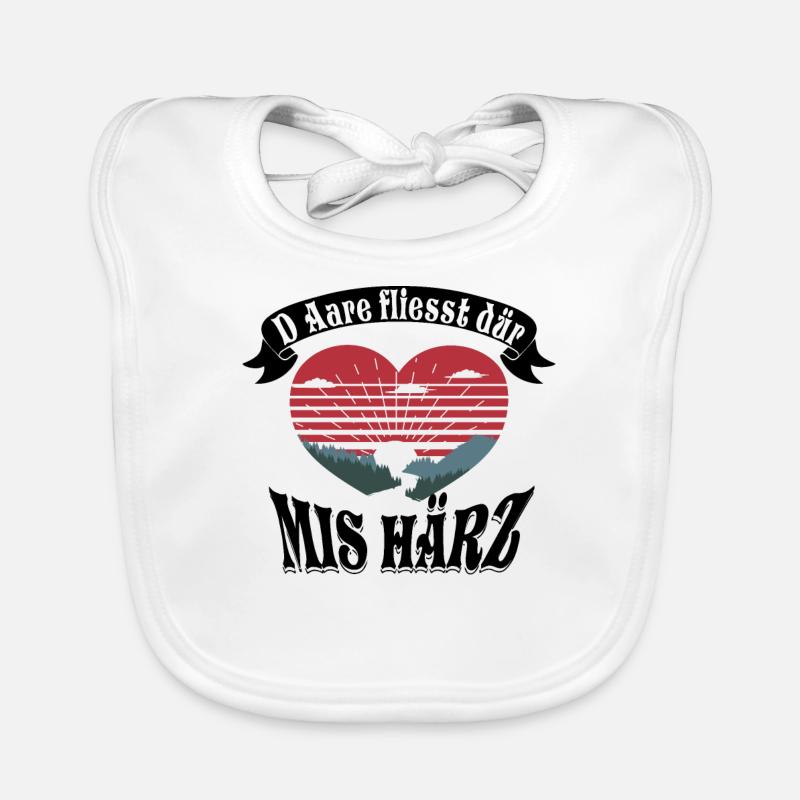 Aare Bern Bärn Baby Bio-Lätzchen