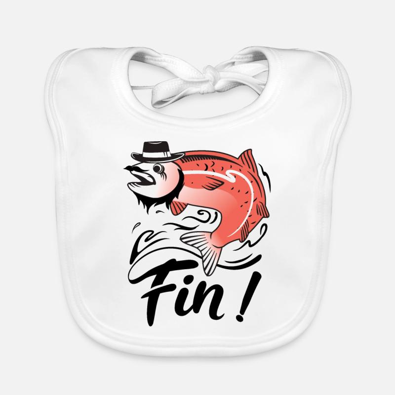 Français Fin Bavoir bio Bébé