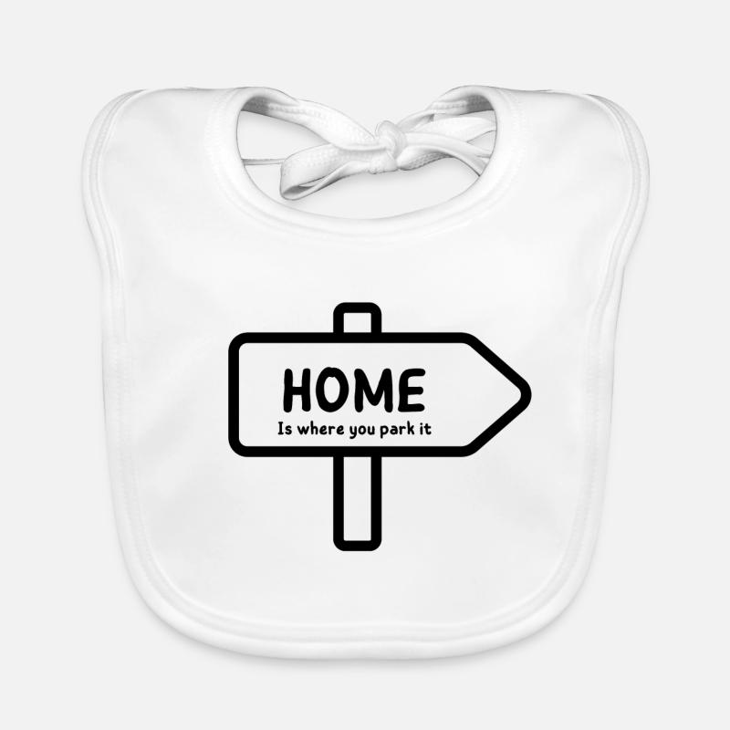 Home pannel for van lifer Organic Baby Bibs