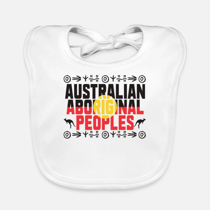 Australian Aboriginal Baby Bio-Lätzchen