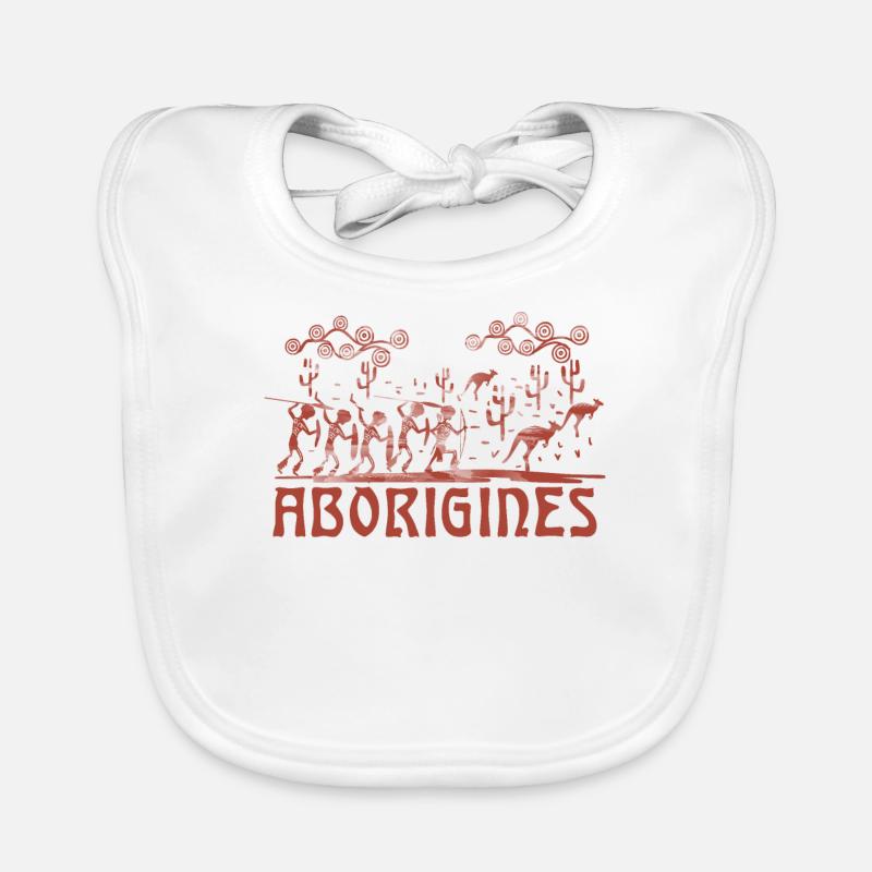 Aborigène Bavoir bio Bébé