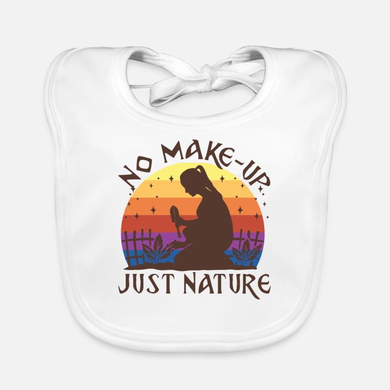 No make-up just nature Organic Baby Bibs