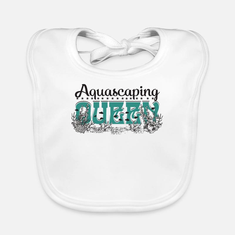 Reine de l’aquascaping Bavoir bio Bébé