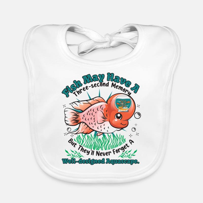Fish may have a three-second memory Organic Baby Bibs