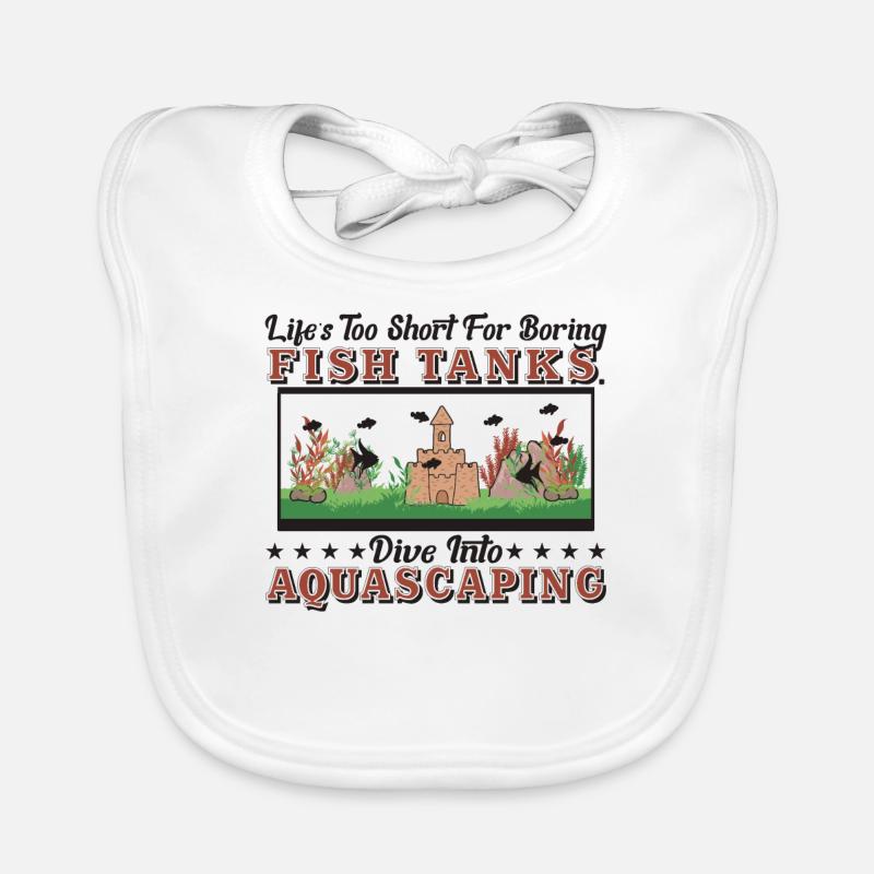 Dive into aquascaping! Organic Baby Bibs