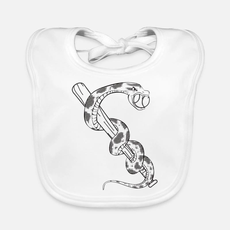 Serpent Bavoir bio Bébé