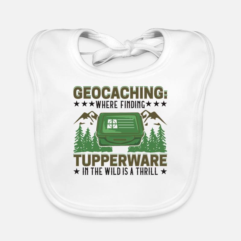 Wo es ein Nervenkitzel ist, Tupperware in freier Wildbahn zu finden. Baby Bio-Lätzchen