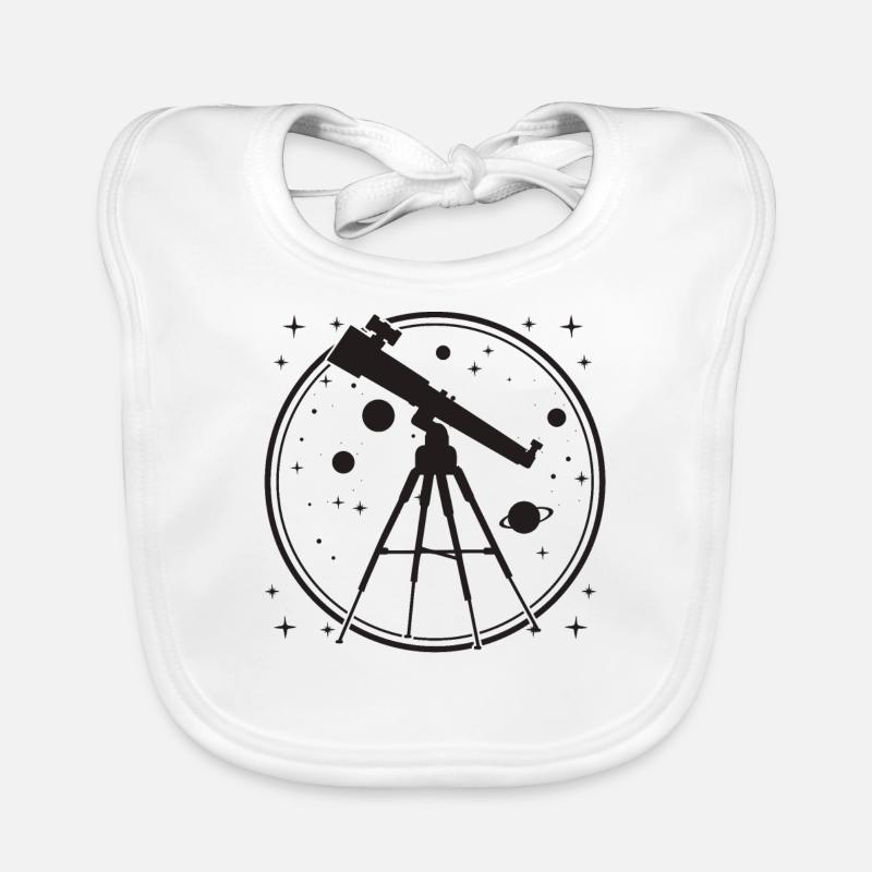 Sternenbeobachtung Baby Bio-Lätzchen