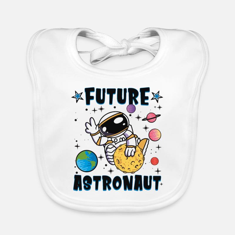 Future Astronaut Organic Baby Bibs