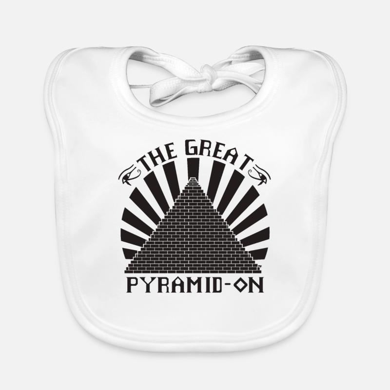 La Grande Pyramide Bavoir bio Bébé