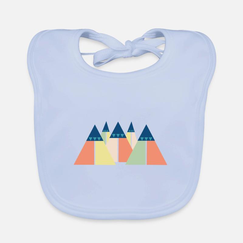 Coloré Bavoir bio Bébé