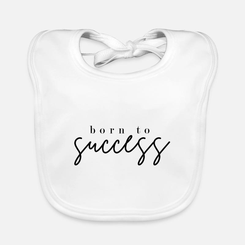 Né avec succès Bavoir bio Bébé