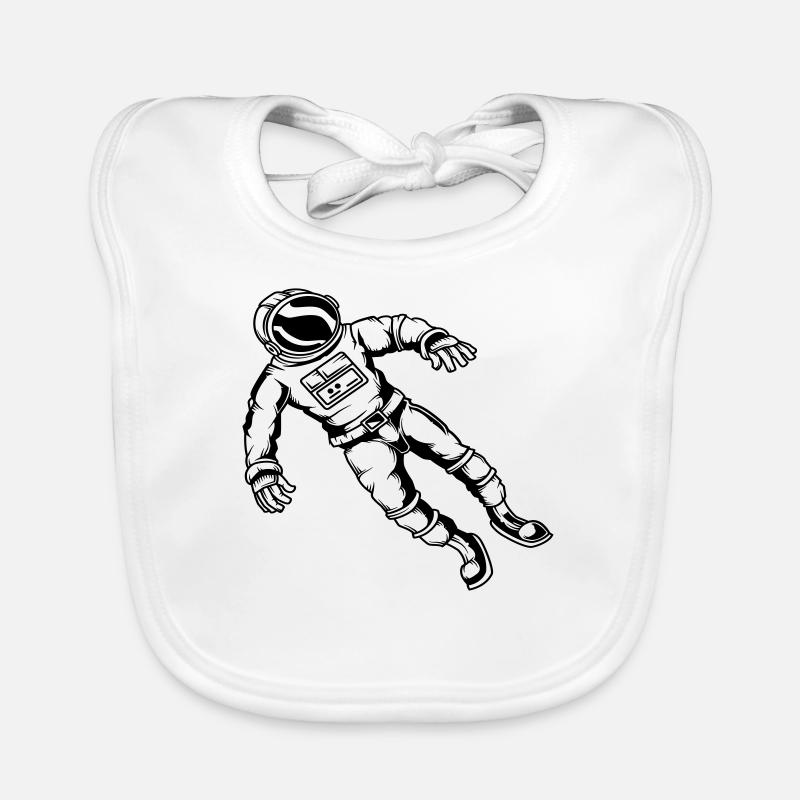 Astronaut Astronaut Space Space Space Organic Baby Bibs