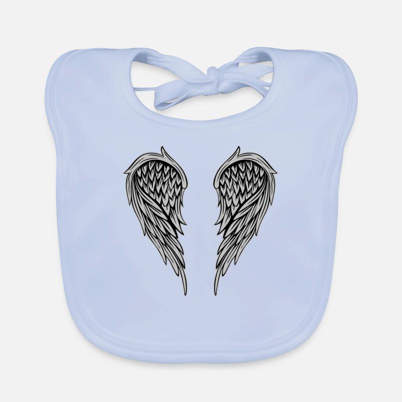 Ali Argento Bavaglino ecologico per neonato