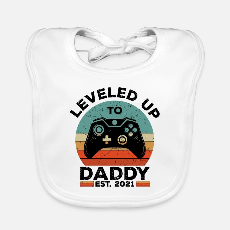 Dad 2021 Organic Baby Bibs