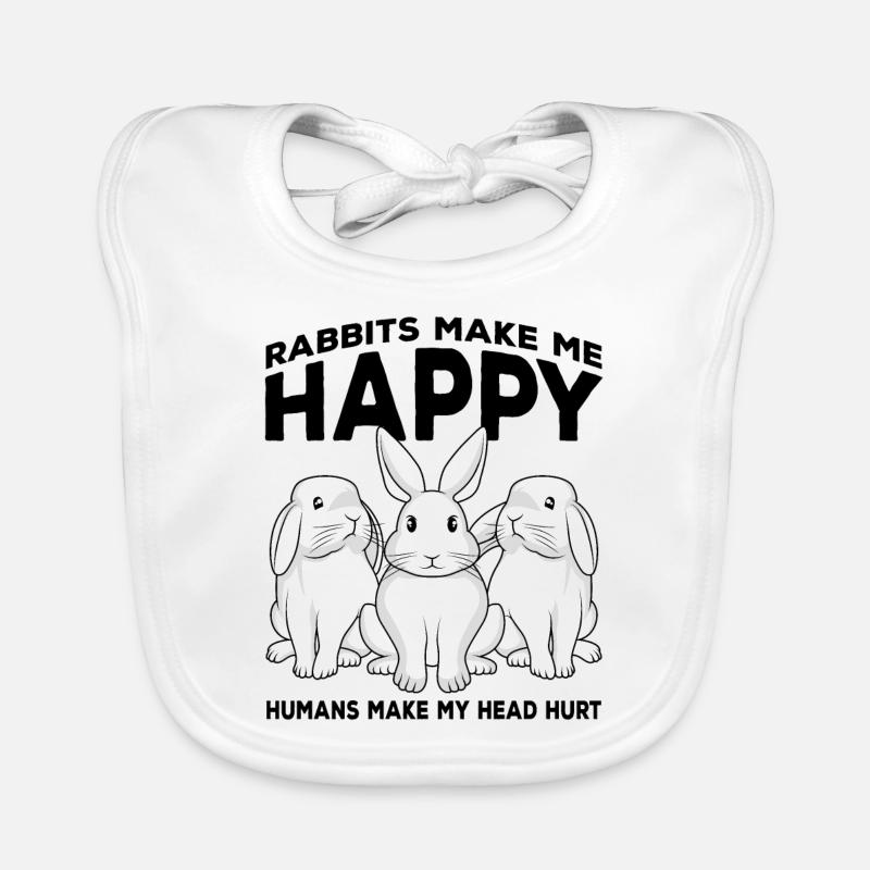 Hase Baby Bio-Lätzchen