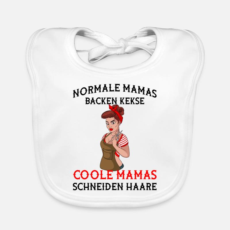 Friseurin Baby Bio-Lätzchen