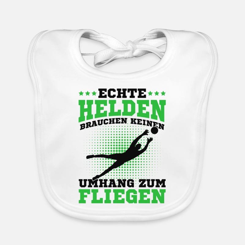 Torwart Baby Bio-Lätzchen