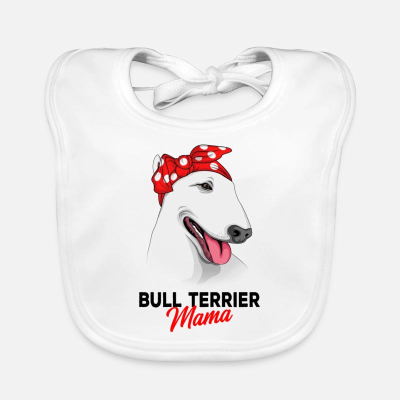 Bull terrier Bavoir bio Bébé