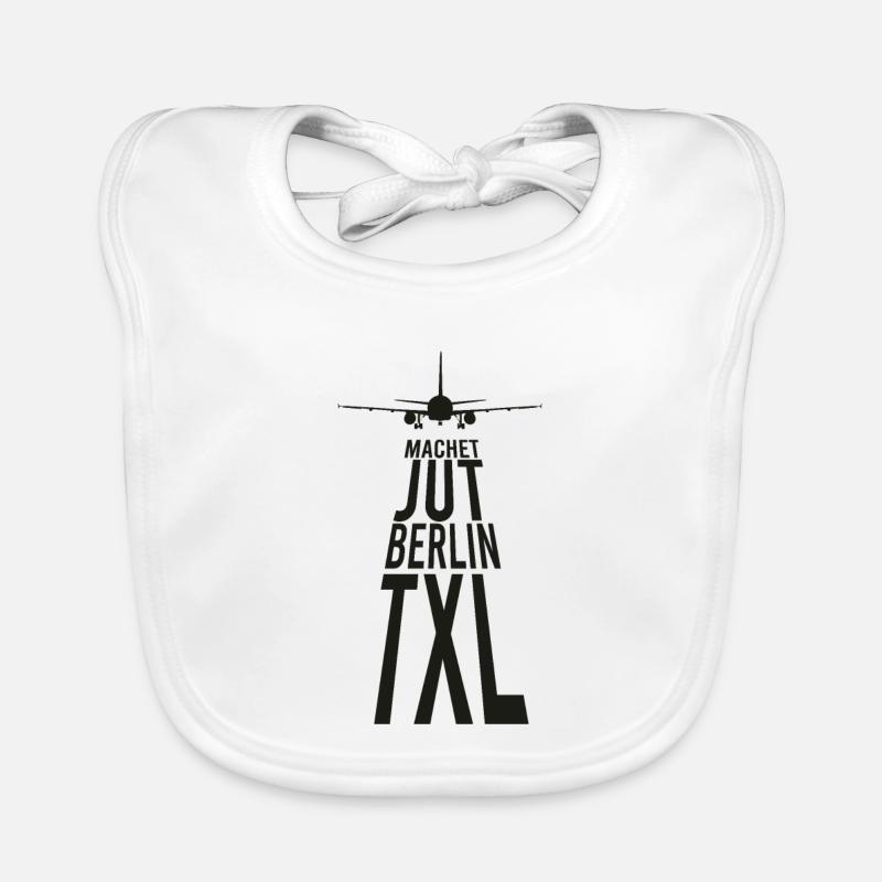 Cadeau Berlinerisch Berlin Tegel Bavoir bio Bébé