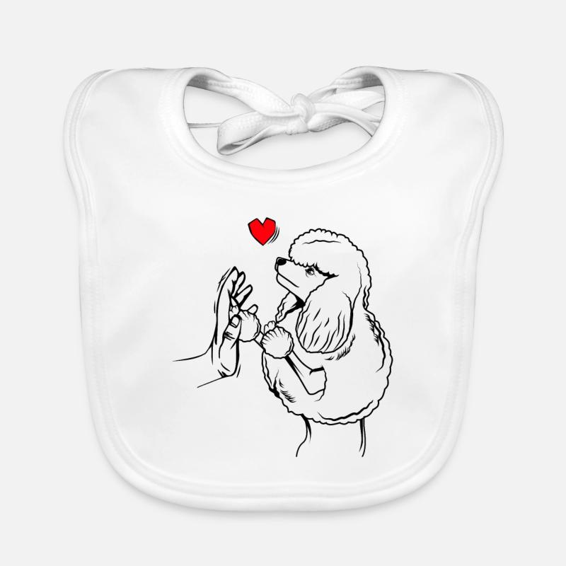 poodle Organic Baby Bibs