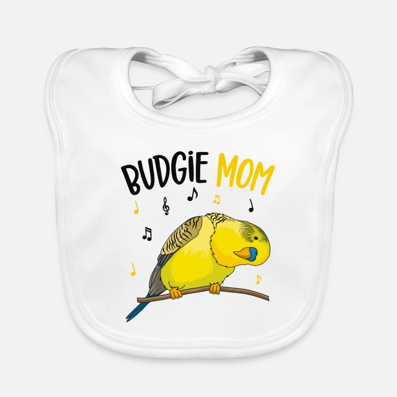 Budgerigar Organic Baby Bibs