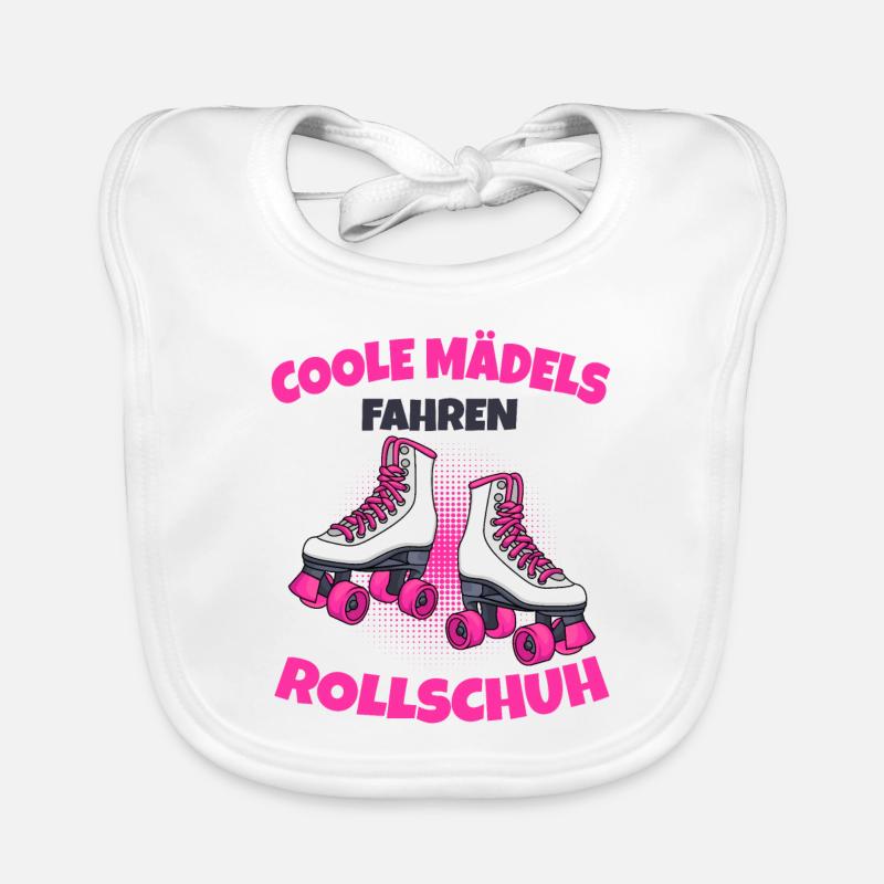 Rollschuhe Baby Bio-Lätzchen