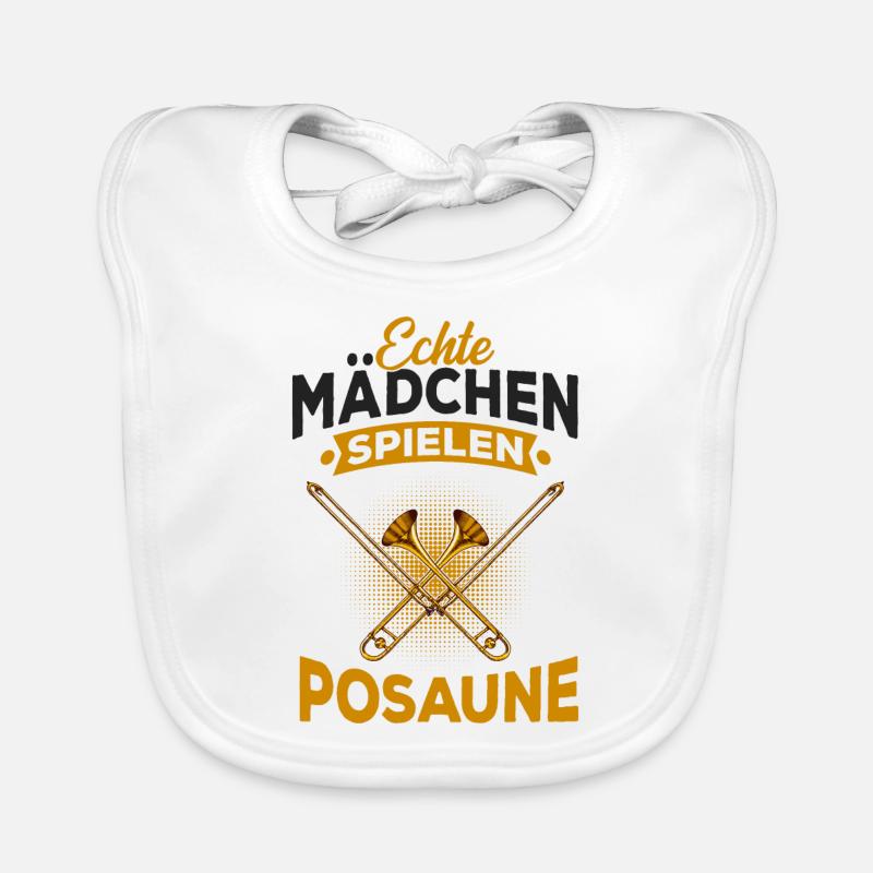 Posaune Baby Bio-Lätzchen
