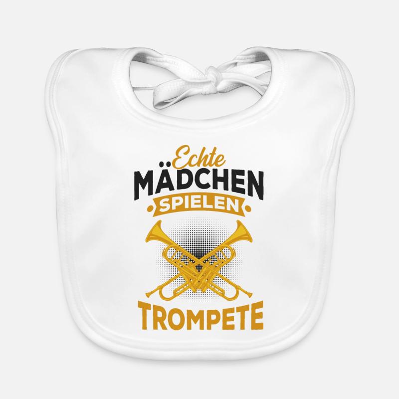Trompete Baby Bio-Lätzchen