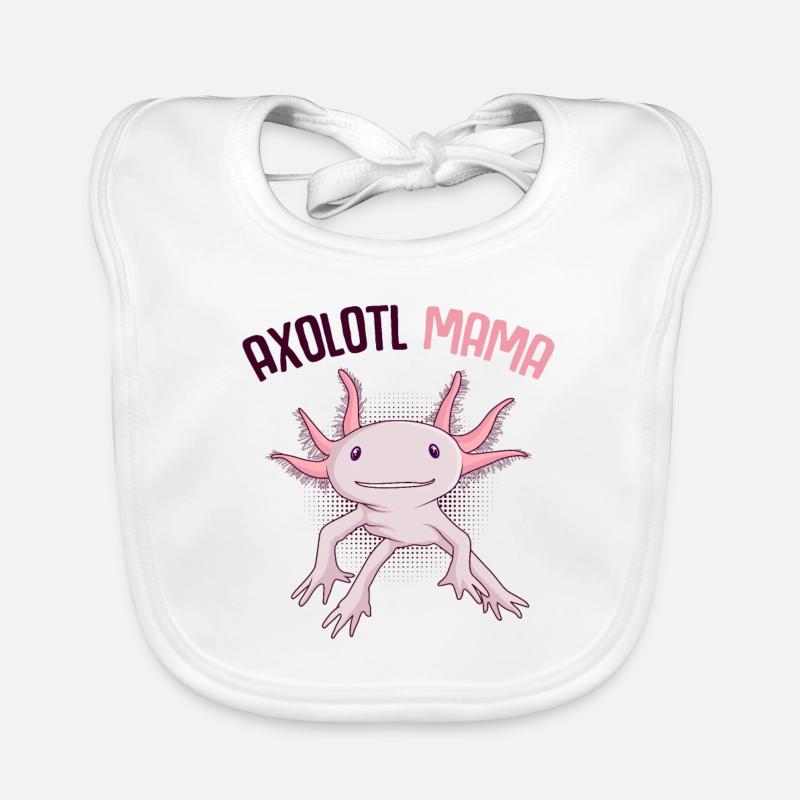 Axolotl Bavoir bio Bébé