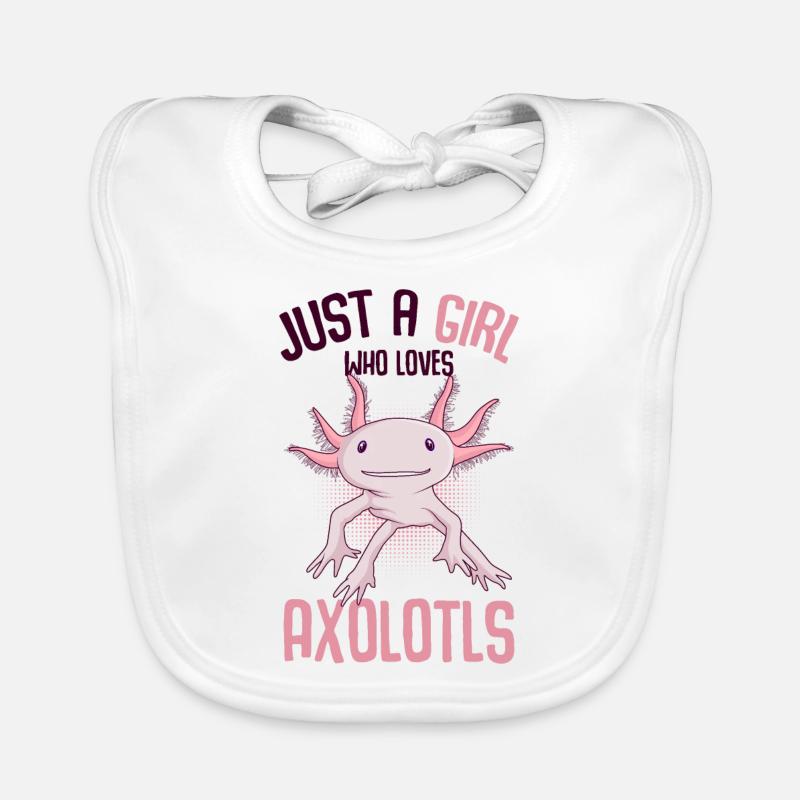 Axolotl Baby Bio-Lätzchen