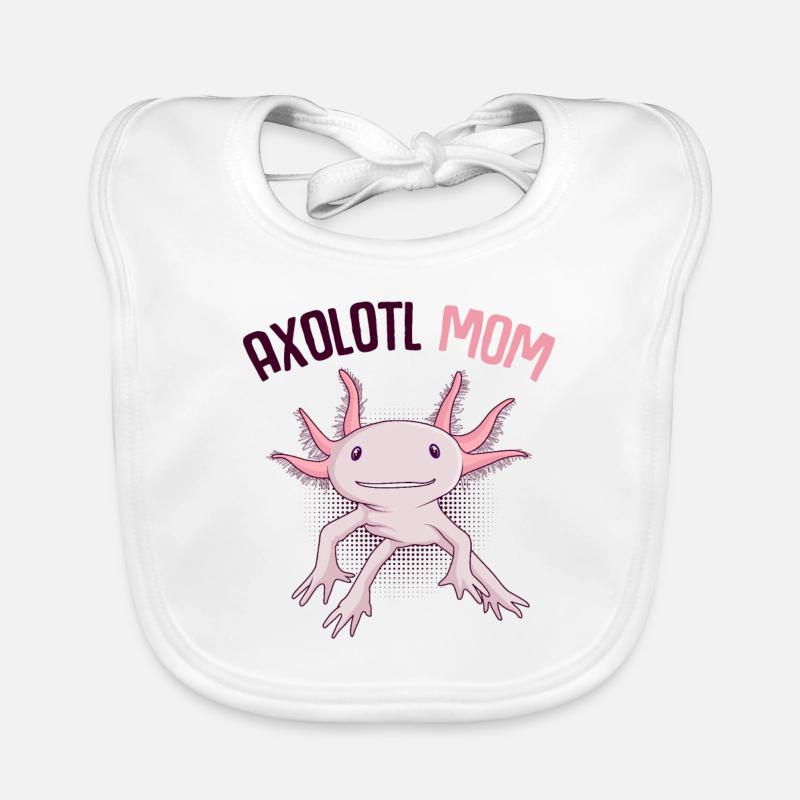 Axolotl Baby Bio-Lätzchen