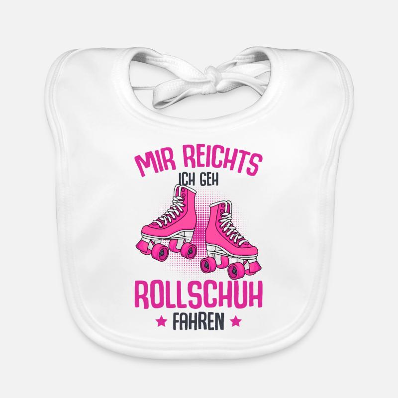 Rollschuhe Baby Bio-Lätzchen