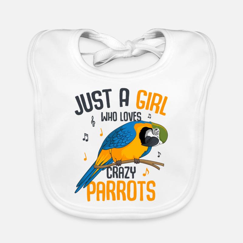 parrot Organic Baby Bibs