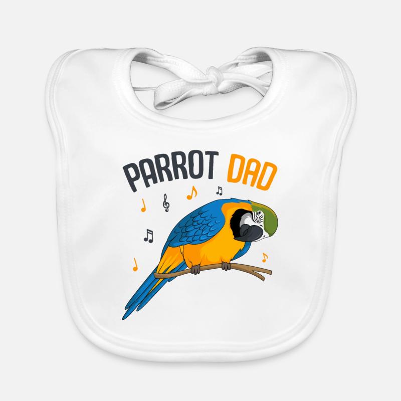 Papagei Bavoir bio Bébé