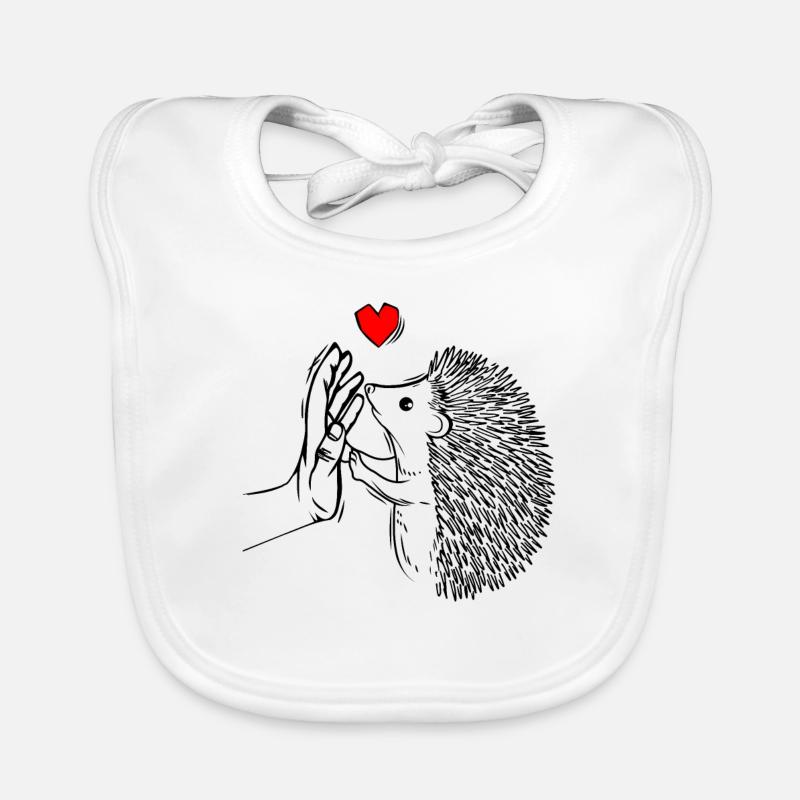 Igel Baby Bio-Lätzchen