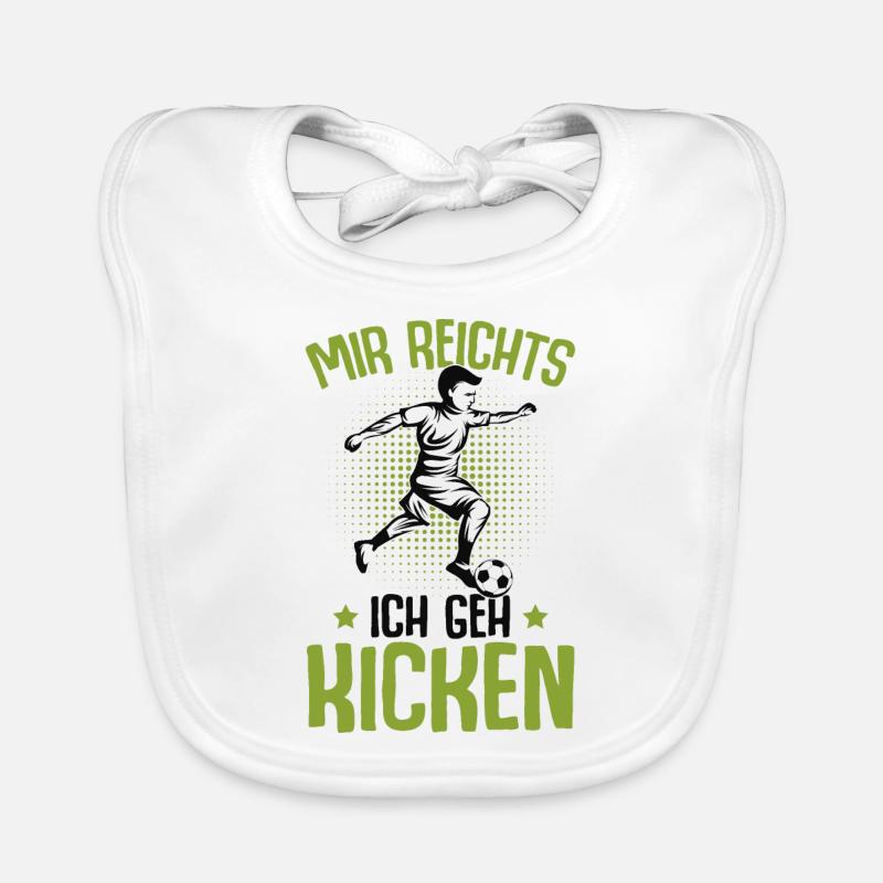 Fußball Kinder Baby Bio-Lätzchen